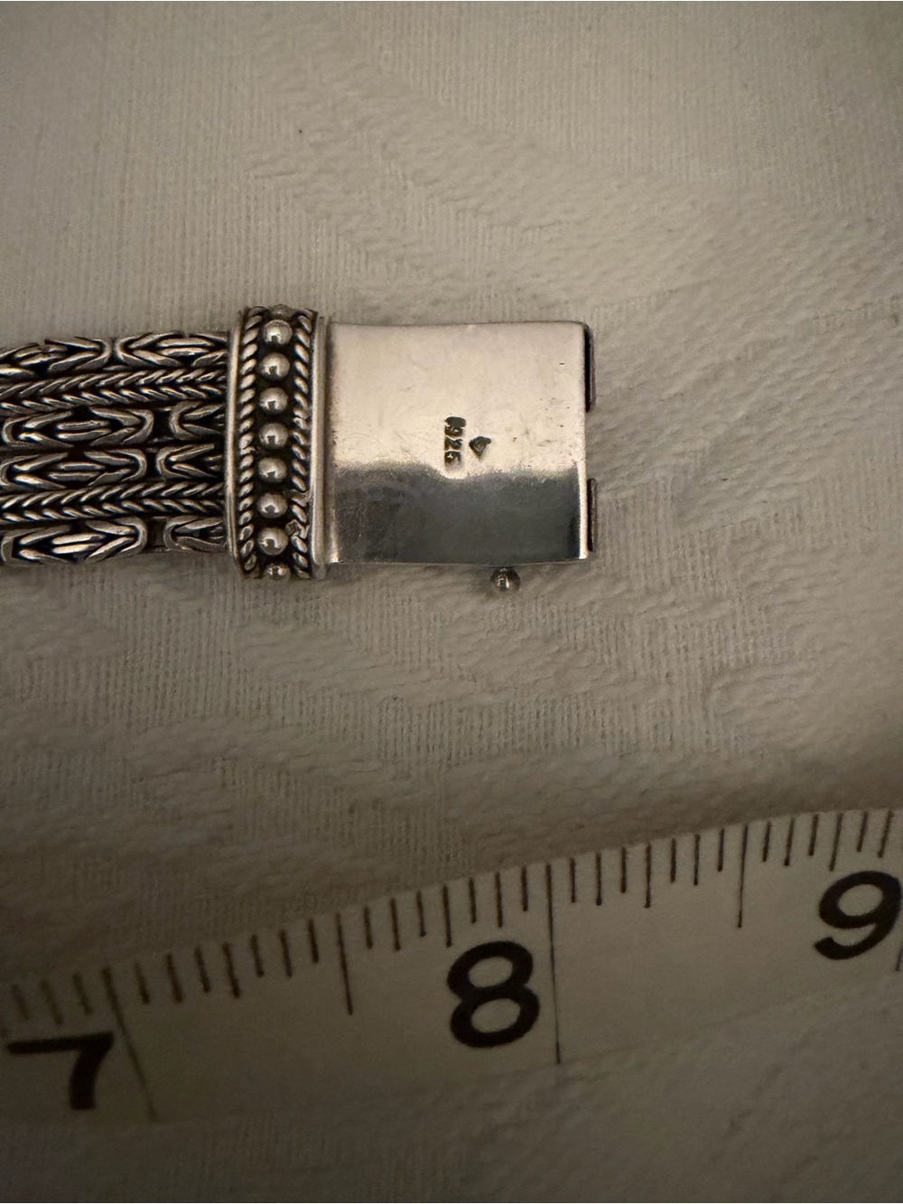 Silpada Sterling Silver Multi-Strand Byzantine Bracelet - Picture 5 of 8